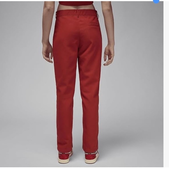 Jordan Women's Dune Red Woven Pants (FN5446-615). size small brand new - Picture 2 of 7